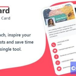 QuickVCard v1.6 - Digital Business Card SaaS PHP Script