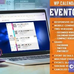 EventoZilla v1.5 - Event Calendar WordPress Plugin