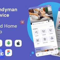 Handyman Service v17.0 - Flutter On-Demand Home Services App with Complete Solution