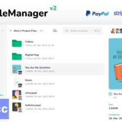 Vue File Manager v2.2.0.2 - Store, Share & Get Files Instantly - nulled