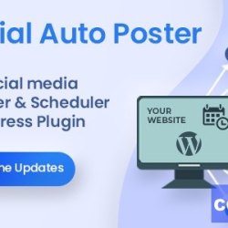 Social Auto Poster v5.3.1 - WordPress Plugin