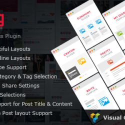 Blog Designer PRO for WordPress v3.4.5