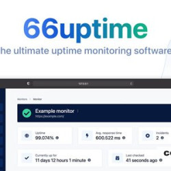 66Uptime v36.0.0 - Uptime & Cronjob Monitoring tool - nulled