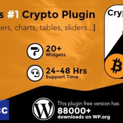 Cryptocurrency Widgets Pro v3.9.4 - WordPress Crypto Plugin