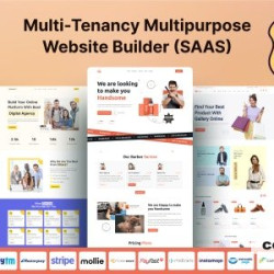 MultiSaas v2.4.0 - Multi-Tenancy Multipurpose Website Builder (Saas) - nulled