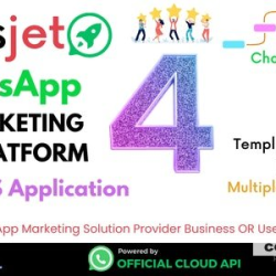 WhatsJet SaaS v4.5.0 - A WhatsApp Marketing Platform with Bulk Sending, Campaigns, Chat Bots & CRM - nulled