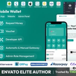 Walletium v1.0.0 - Digital Wallet and Payment Gateway Full Solution