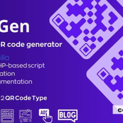 QRGen v1.0 - Powerful PHP QR Code Generation Script