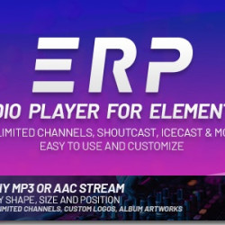 Erplayer v1.3.2 - Radio Player for Elementor