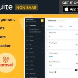 WORKSUITE v5.4.5 - HR, CRM and Project Management - nulled