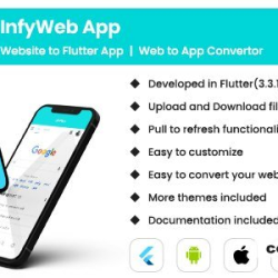 Web to App - Convert Website to Flutter App - 13 August 2024