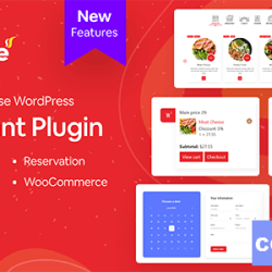 WP Cafe v2.2.25 - Restaurant Reservation, Food Menu & Food Ordering for WooCommerce