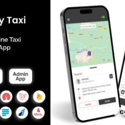 MightyTaxi v13.0 - Flutter Online Taxi Booking Full Solution