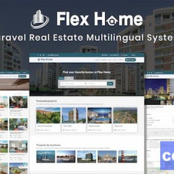 Flex Home v2.54.1 - Laravel Real Estate Multilingual System - nulled