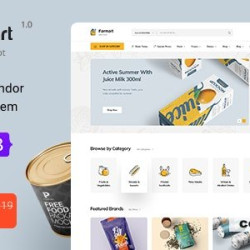 Farmart v1.22.1 - Single or Multivendor Laravel eCommerce System - nulled