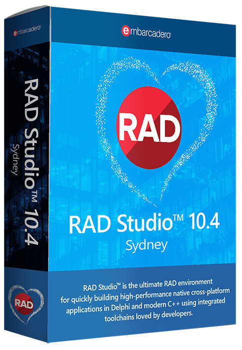 Embarcadero RAD Studio 10.4 Sydney Architect Full Concurrent Version Software