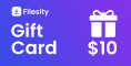 Filesity $10 Gift Card