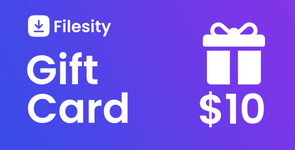 Filesity $10 Gift Card