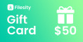 Filesity $50 Gift Card