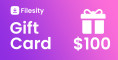 Filesity $100 Gift Card
