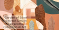 Set of 3 - Garden of Eden Abstract AI Designs - Terracotta collection