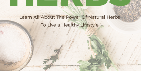 Healing Power Of Herbs e book with bonus cooking with herbs tips and video