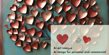 Ai Art Free Demo Download - Heart Art - Tree Design