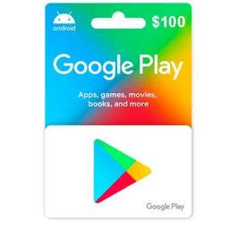 95$ Egift Card Google Play 50% Sale Only 47$